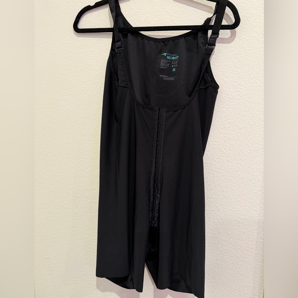 Marena recovery girdle bodysuit high back and mid thigh